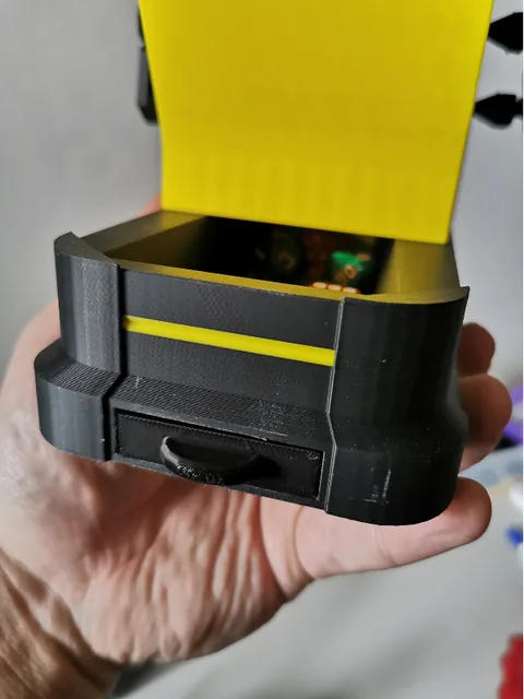 Condition token drawer in the mecha base